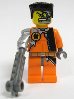 LEGO Minifigure-Saw Fist-Agents-AGT005-Creative Brick Builders